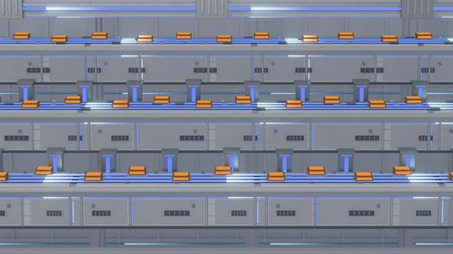 Bright Circuit Terrace Bus Processing Sequence Loop