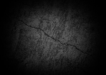 Old wall texture smeared engine oil cement dark black gray  background abstract grey color design...