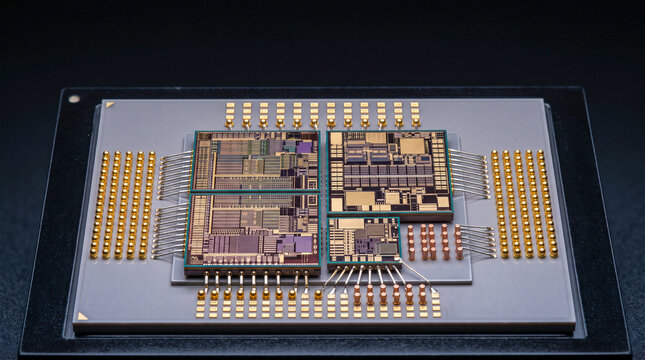Heterogeneous Multi-Die Semiconductor Chiplet Package Prototype