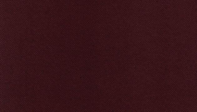 Dark burgundy fabric texture with fine weave and uniform pattern, ideal as an elegant textile background for fashion, upholstery, decor and design.