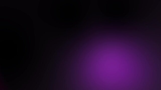 Purple bokeh light spot drifting slowly, seamless loop on dark background, soft blur glow motion graphics overlay for moody intros, music visuals, and title transitions