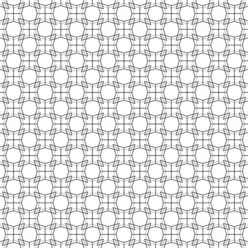 abstract grid vector tessellation cairo pentagonal tiling pattern black white texture