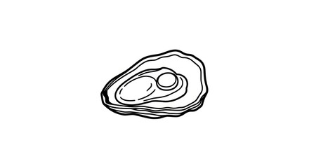Oyster Shell Illustration. © Cip