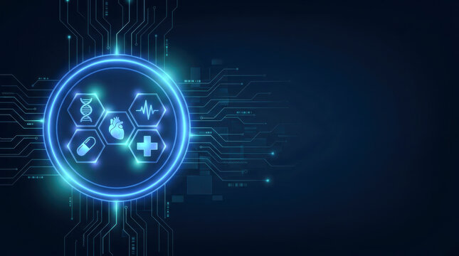 Digital Healthcare and Medical Security Concept