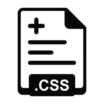 CSS file icon document symbol code web development programming