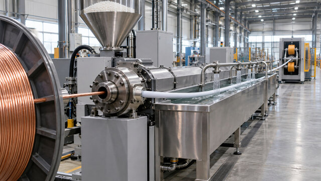 Copper Cable Extrusion Line