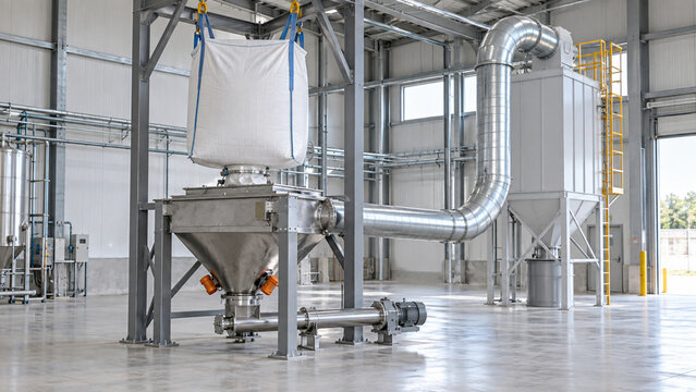 Dust Free FIBC Discharge System