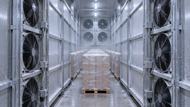 Pallet Blast Freezer Airflow Lane