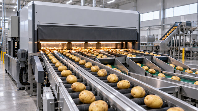 Optical Potato Quality Grading Line