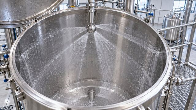 Stainless Steel Process Tank Interior