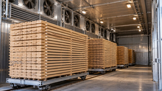 Industrial Lumber Drying Kiln