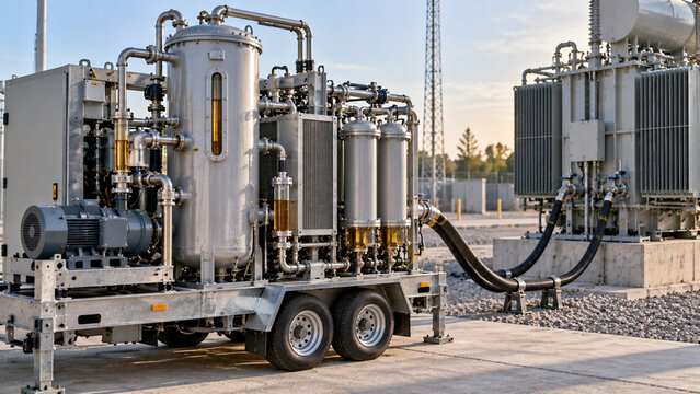 Mobile Transformer Oil Purification Unit
