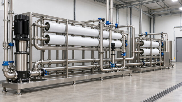 Industrial Reverse Osmosis Skid