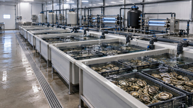 Shellfish Depuration Tanks