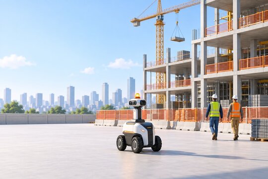 construction site safety robot
