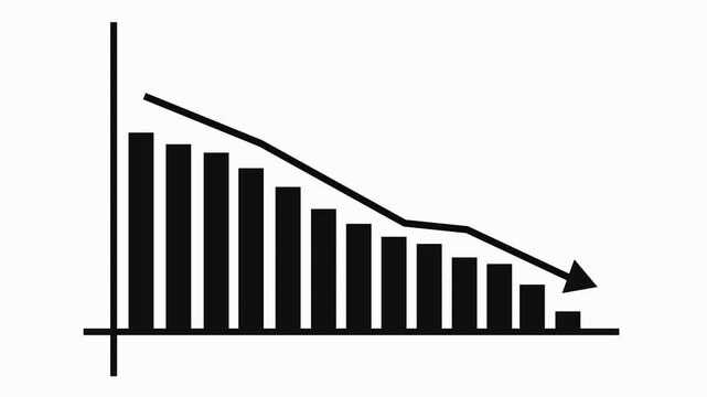 Growing Revenue Graph Animation with Modern Business Dashboard Elements