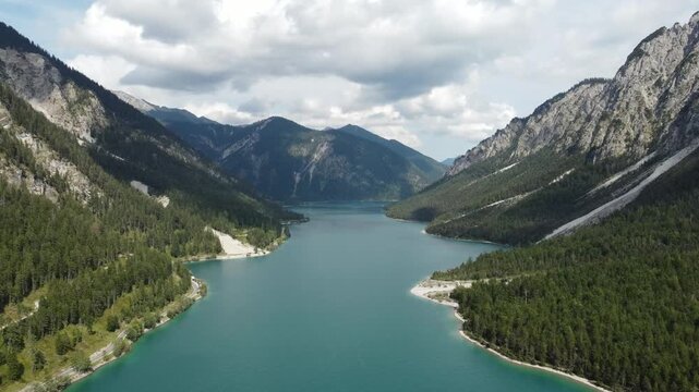 Plansee near Reutte, Ammergau Alps, Tyrol Austria