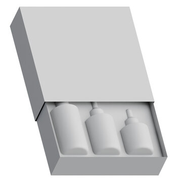 Hair Care Gift Box Mockup