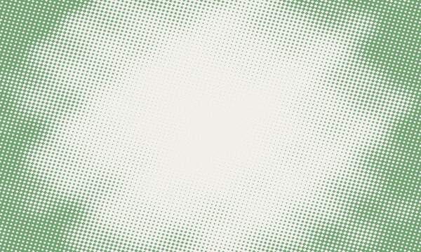 vibrant green and soft diagonal halftone pattern features a retro comic book style dot matrix texture with a gradient fade for modern creative designs