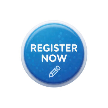 Blue Register Now Button Transparent Background