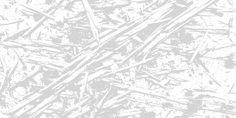 Fototapeta premium Abstract Silver grunge background with scratch tangle texture. Chaotic distressed design for wallpaper and template.