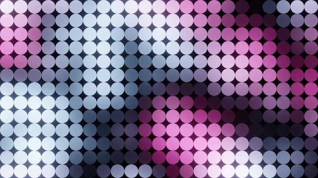 blurred glass color wave video of light blue and dark pink on black background, 4k seamless looping