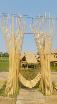 Bamboo chair