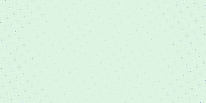 Tiny pale crosses and diamond accents fade toward an open mint center, creating an airy geometric texture with soft lavender edges for backgrounds, websites, and print design.