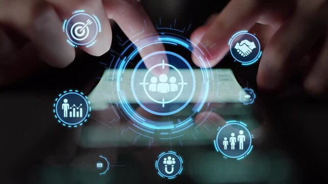 Concept of target group strategy optimizes digital marketing. This approach focuses on specific target group demographics, enhancing campaigns for effective reach and engagement. Funnel