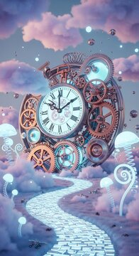 夢幻の刻、雲上の時を辿る