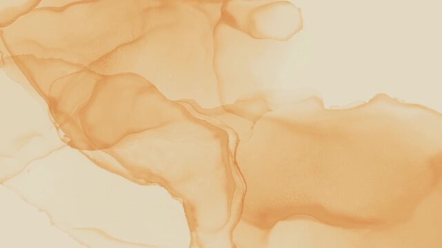orange golden abstract liquid painting texture watercolor fluid animation seamless movement 4k hd loading waiting background