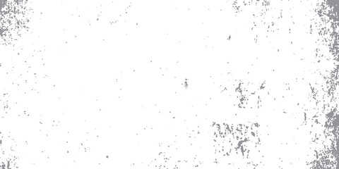 Obraz premium Distressed Gray Grunge Texture with Scattered Dots and Scratches on Clean White Background
