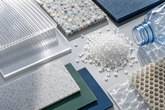 Recycled Plastic Materials and Resin Pellets for Circular Economy