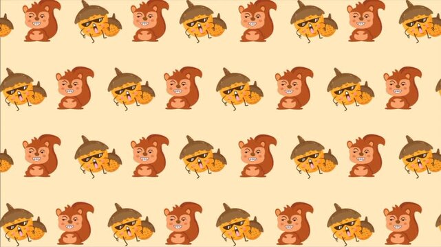 Seamless pattern with repeating digital background