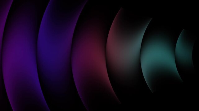 Abstract Gradient Waves Motion Background Full HD Seamless Loop
