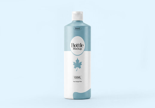 Minimal Cosmetic Bottle Mockup