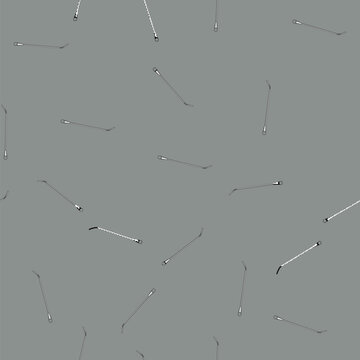 seamless pattern Urinary catheter illustration presenting a detailed depiction of a medical device used for draining urine from the bladder, emphasizing sterile healthcare procedure and urology