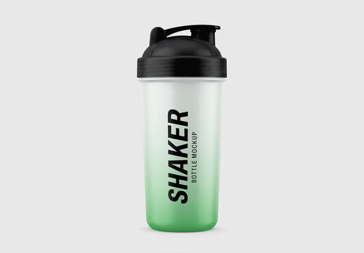 Shaker Bottle Mockup for Fitness Branding
