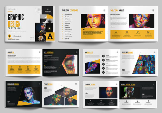 Graphic Design Portfolio Brochure