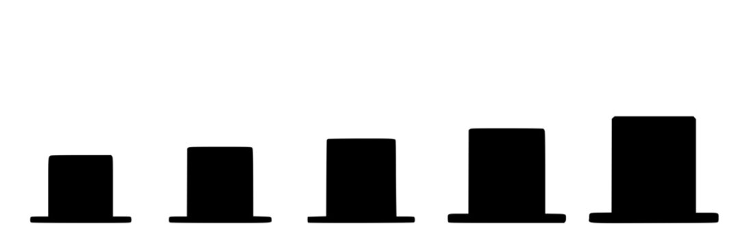 Household Ideograms Set, Minimalist Icons Representing Home, Apartment, Residence, and Domestic Living