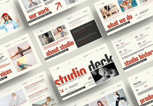 Studio Deck Presentation Template