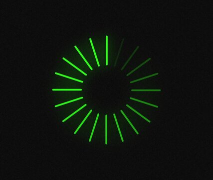 Animated spinning waiting icon circle loading gif video Motion graphic and animation .4K video on black background.. Clean loading indicator fits app,, and system interfaces. 