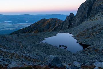 Morning in a mountain valley. © gubernat