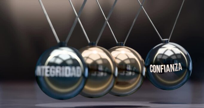 Integridad y confianza - met&aacute;fora de causa y efecto: la fuerza de la integridad se transmite a la confianza. Sin integridad no hay confianza.