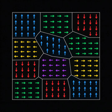 Magnetic Domains Ferromagnetic Uniform Magnetization Regions