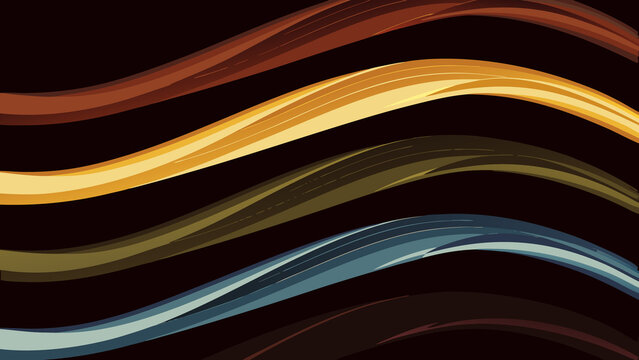 black and yellow abstract background