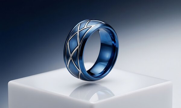 two wedding rings