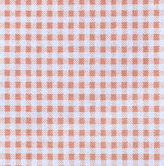 brown cotton fabric with a plaid pattern