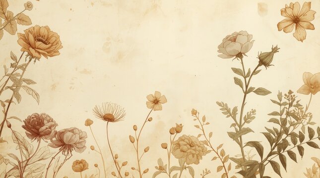 vintage botanical