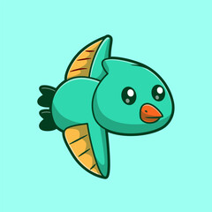 Cute Pterodactyl Dinosaur Flying Cartoon  © catalyststuff